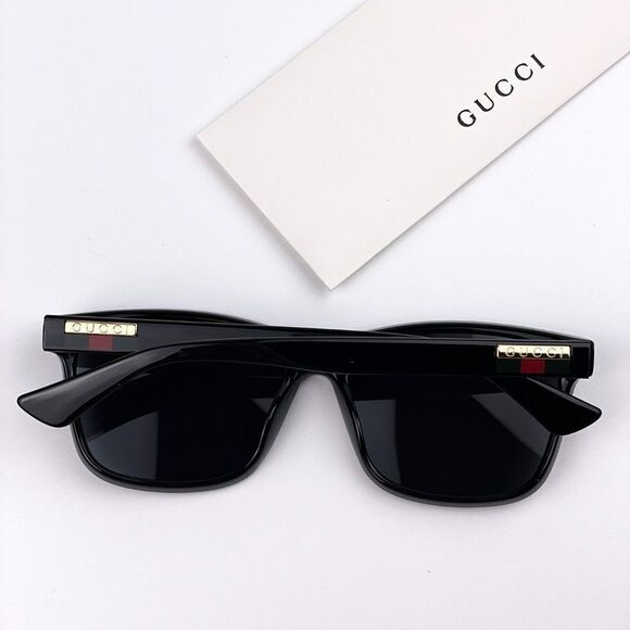NEW GUCCI GG0746S 001 Black Men Unisex Woman Sunglasses